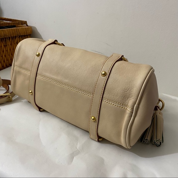 Dooney & Bourke Florentine Satchel Bone Small - Picture 10 of 11